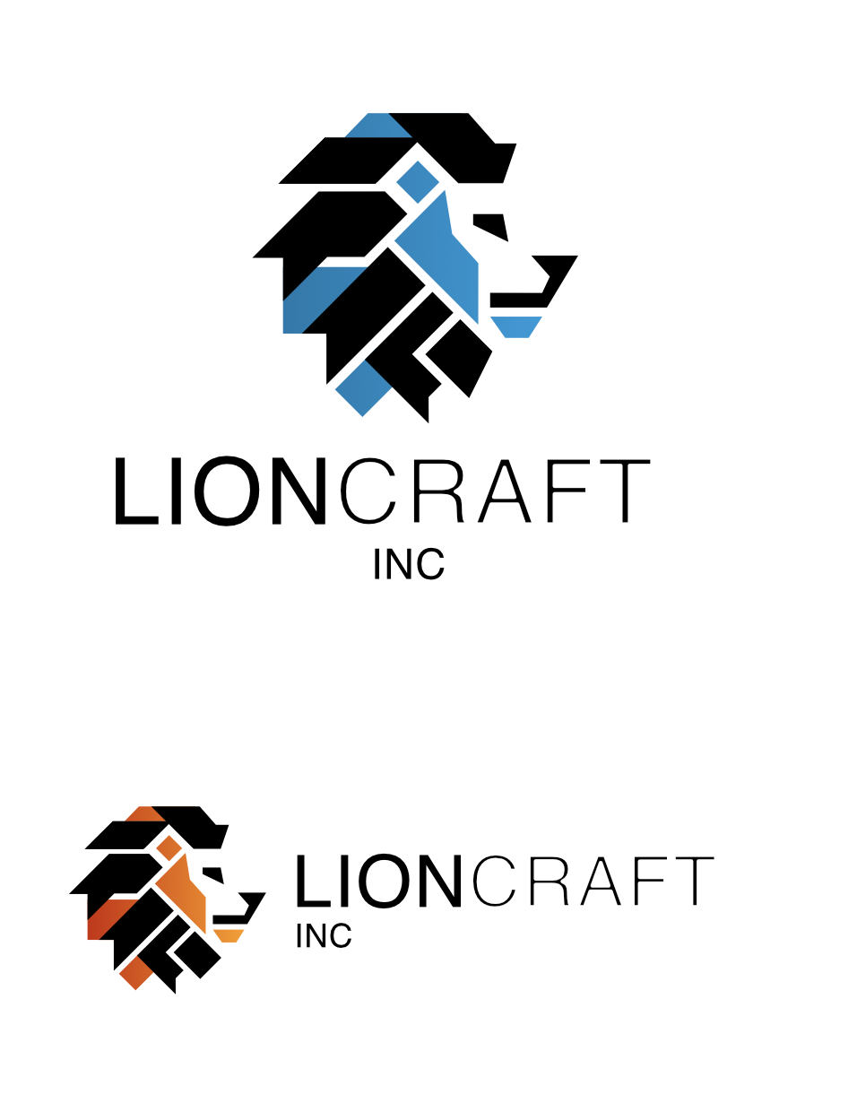 Lioncraft logo option 2